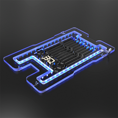 BIQU Panda Aura Smart RGB Lighting Panel with Remote Control and Customizable Status Display for A1 Series