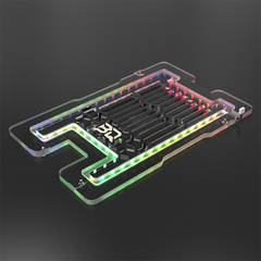 BIQU Panda Aura Smart RGB Lighting Panel with Remote Control and Customizable Status Display for A1 Series