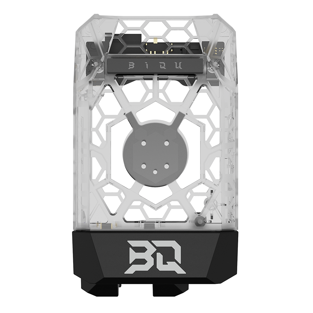 BIQU Panda Jetpack Lightweight Hollow Design Bambu Extruder Front Cover Integrated with Panda Jet Cooling Fan Duct for Bambu Lab P1/X1