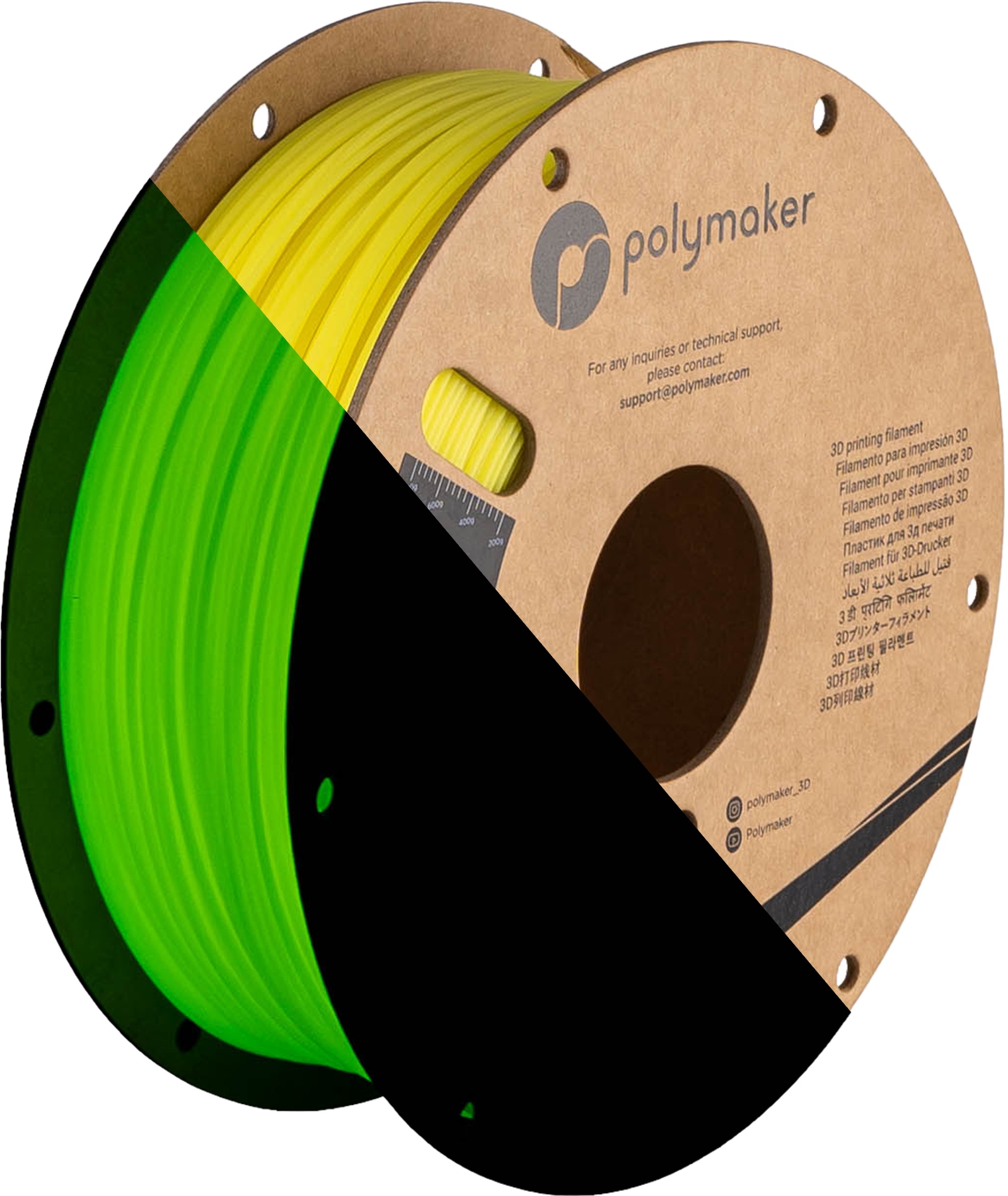 Panchroma™ Luminous PLA (Formerly PolyLite™ Luminous)