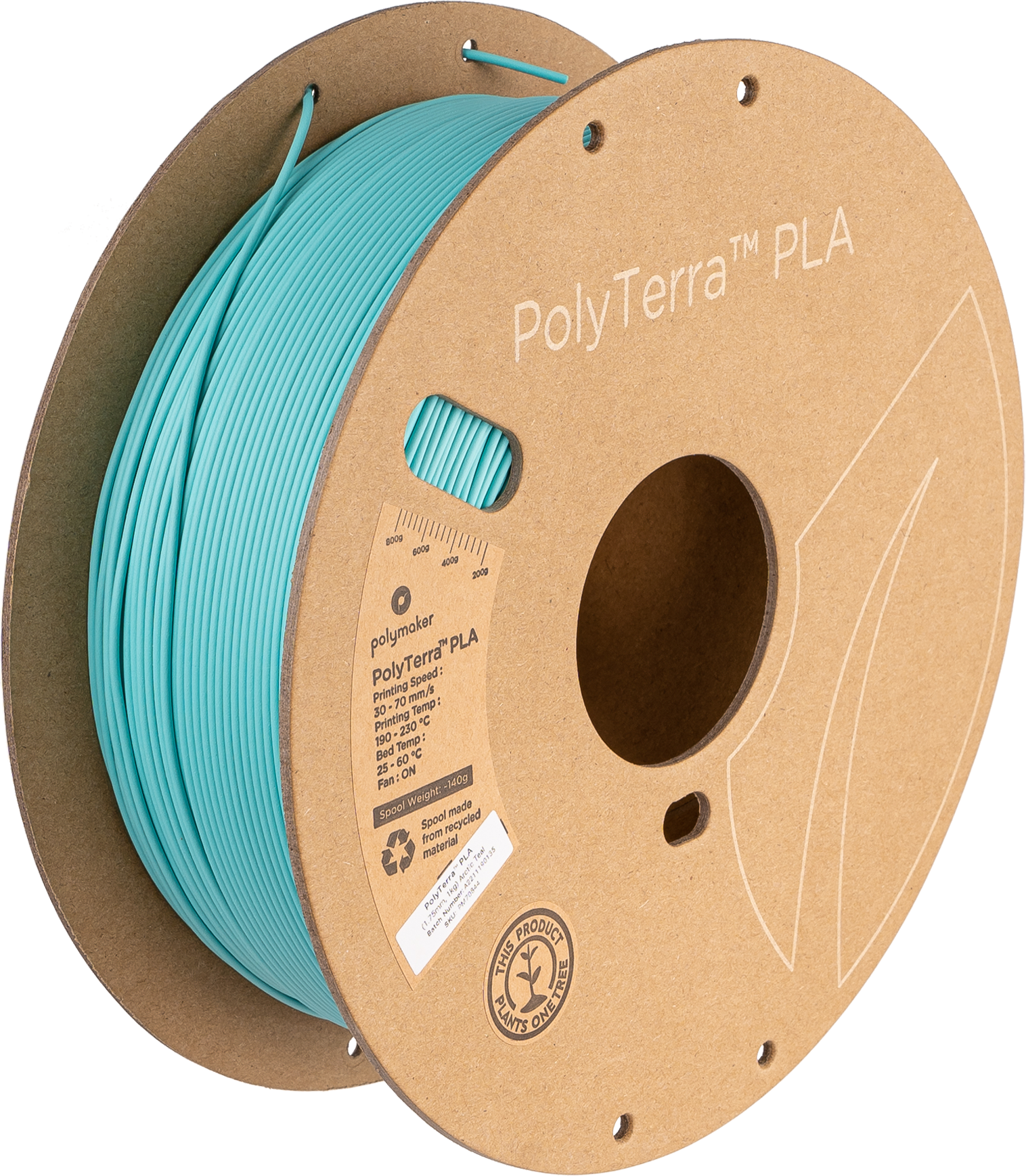 Panchroma™ Matte PLA (Formerly PolyTerra™ PLA)