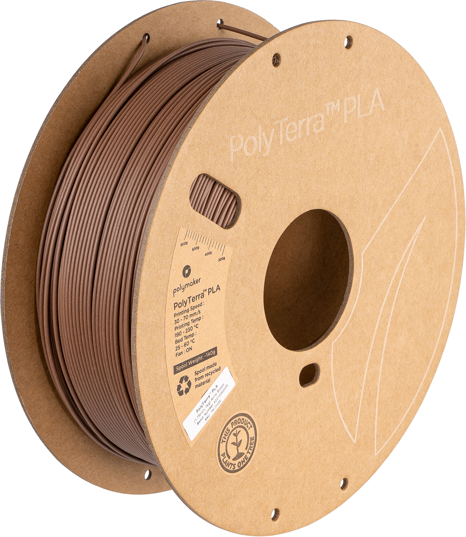 Panchroma™ Matte PLA (Formerly PolyTerra™ PLA)