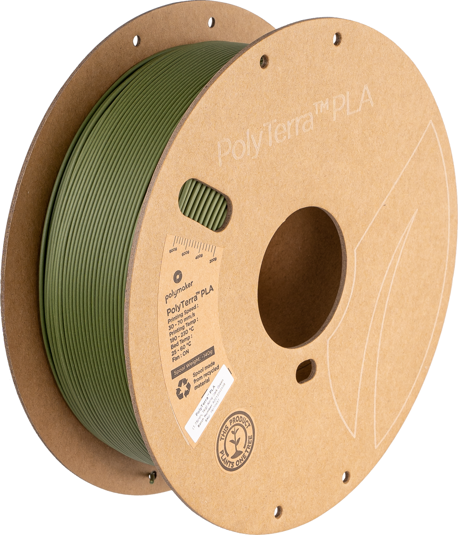 Panchroma™ Matte PLA (Formerly PolyTerra™ PLA)