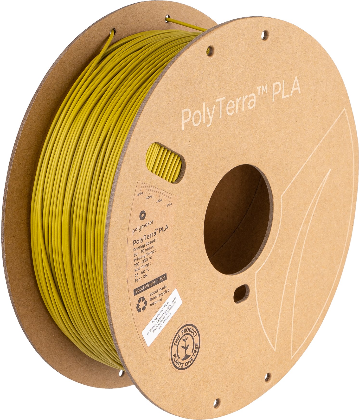 Panchroma™ Matte PLA (Formerly PolyTerra™ PLA)