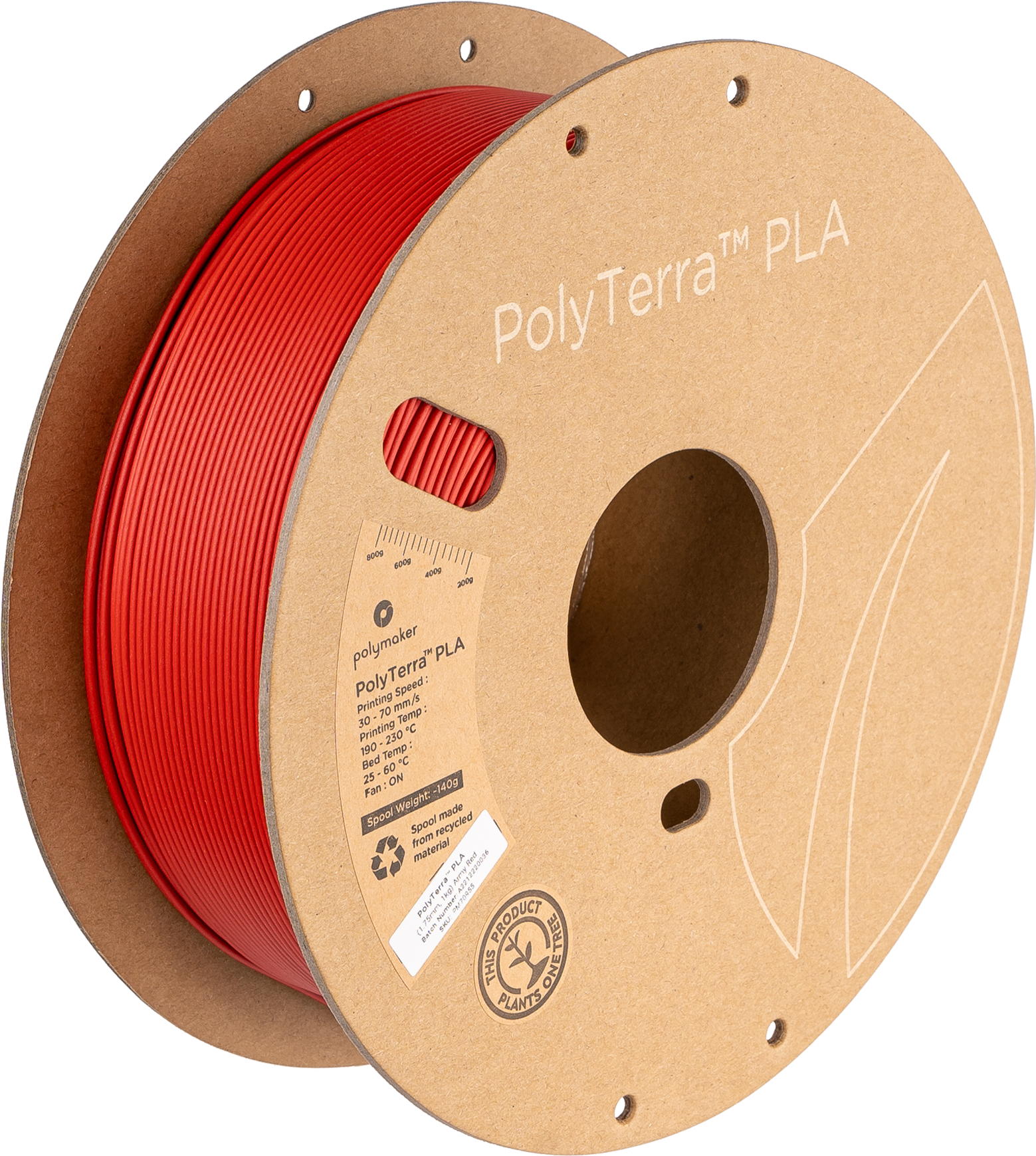 Panchroma™ Matte PLA (Formerly PolyTerra™ PLA)