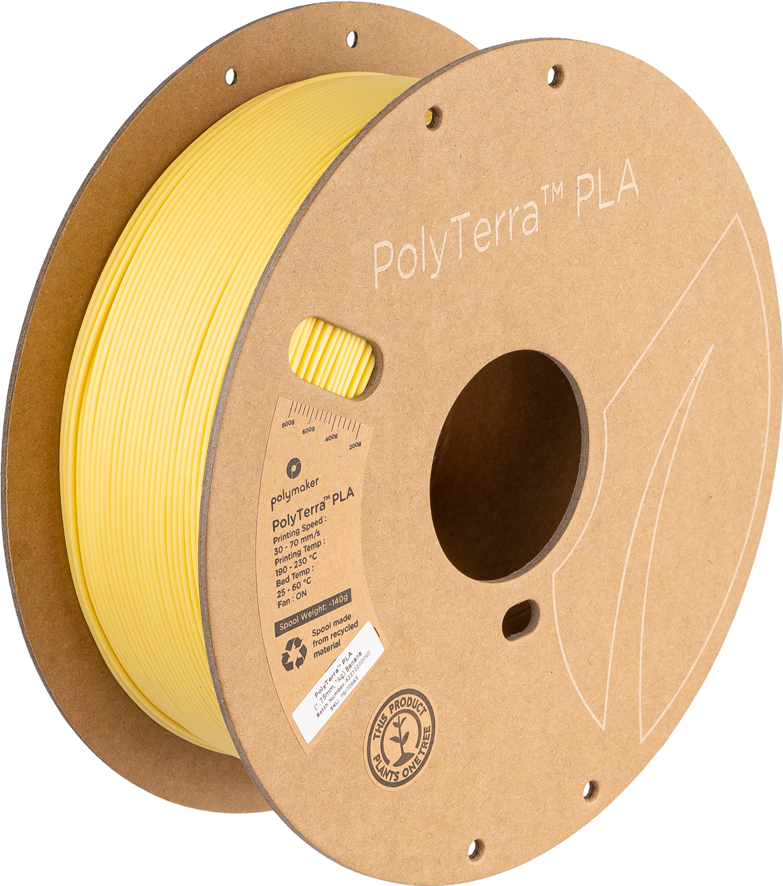 Panchroma™ Matte PLA (Formerly PolyTerra™ PLA)