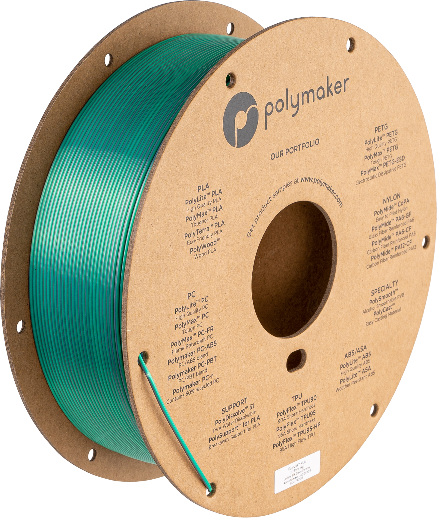 Panchroma™ Dual Silk PLA (Formerly PolyLite™ Dual Silk)