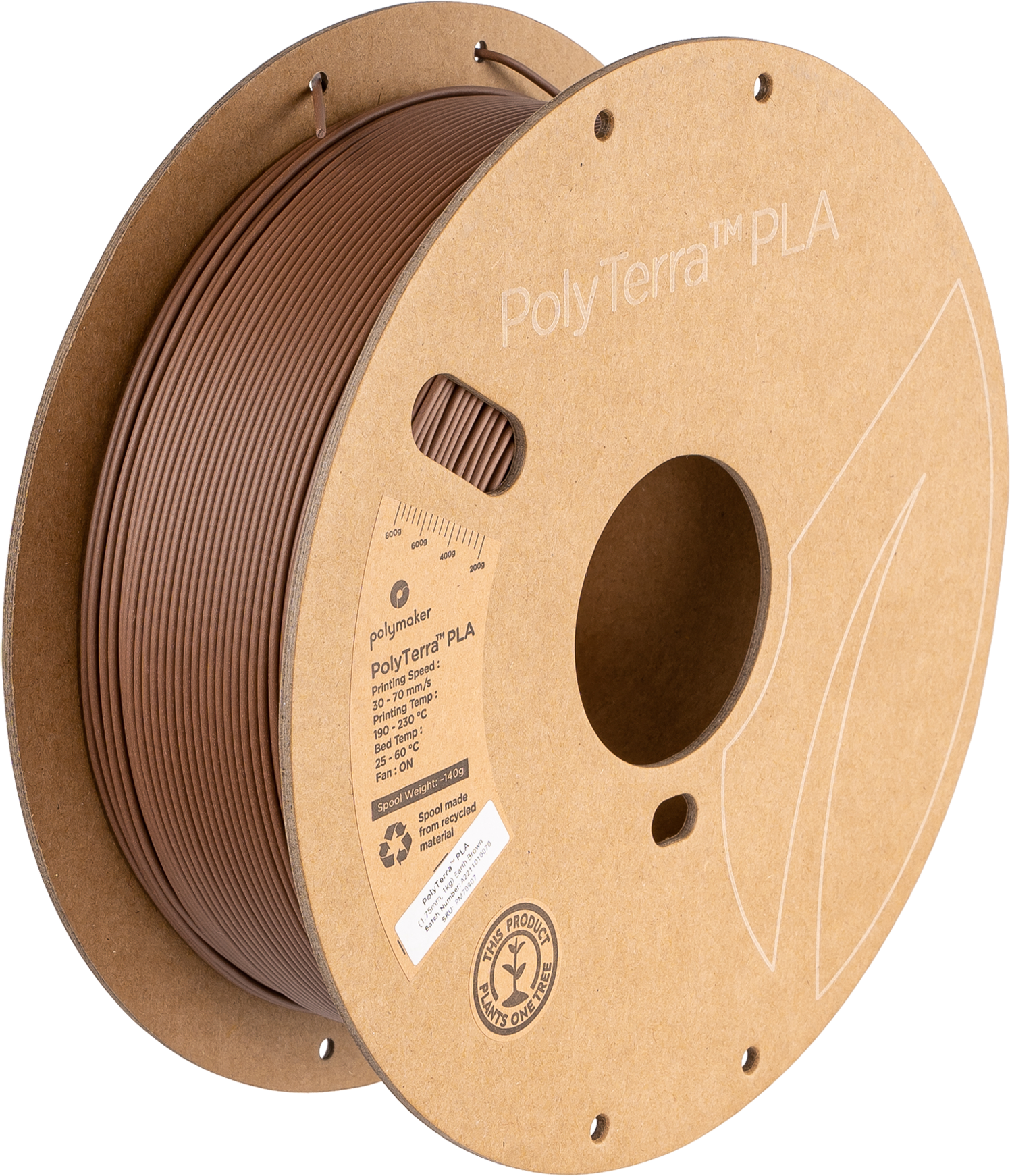 Panchroma™ Matte PLA (Formerly PolyTerra™ PLA)