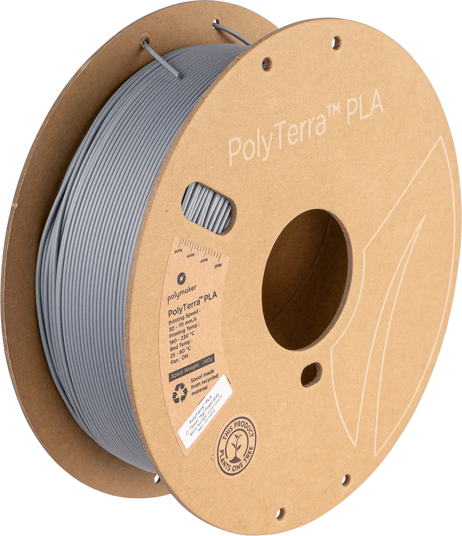 Panchroma™ Matte PLA (Formerly PolyTerra™ PLA)