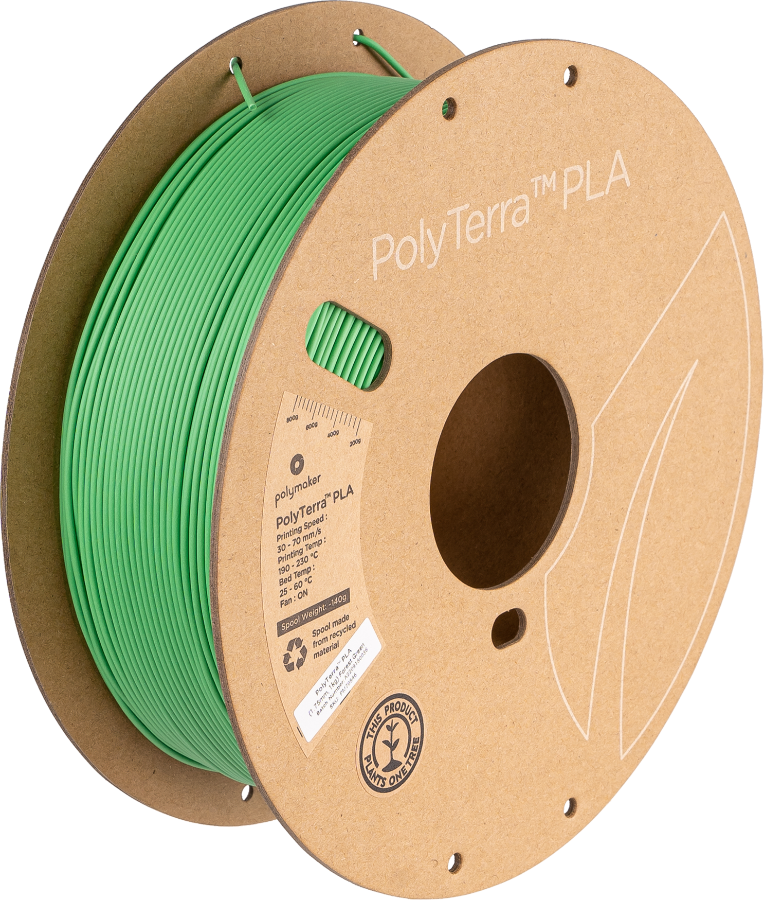 Panchroma™ Matte PLA (Formerly PolyTerra™ PLA)