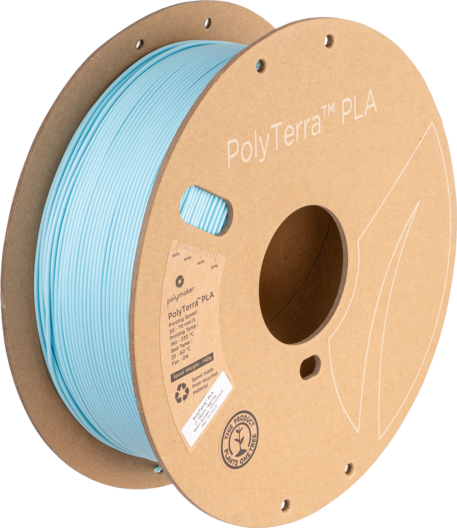 Panchroma™ Matte PLA (Formerly PolyTerra™ PLA)