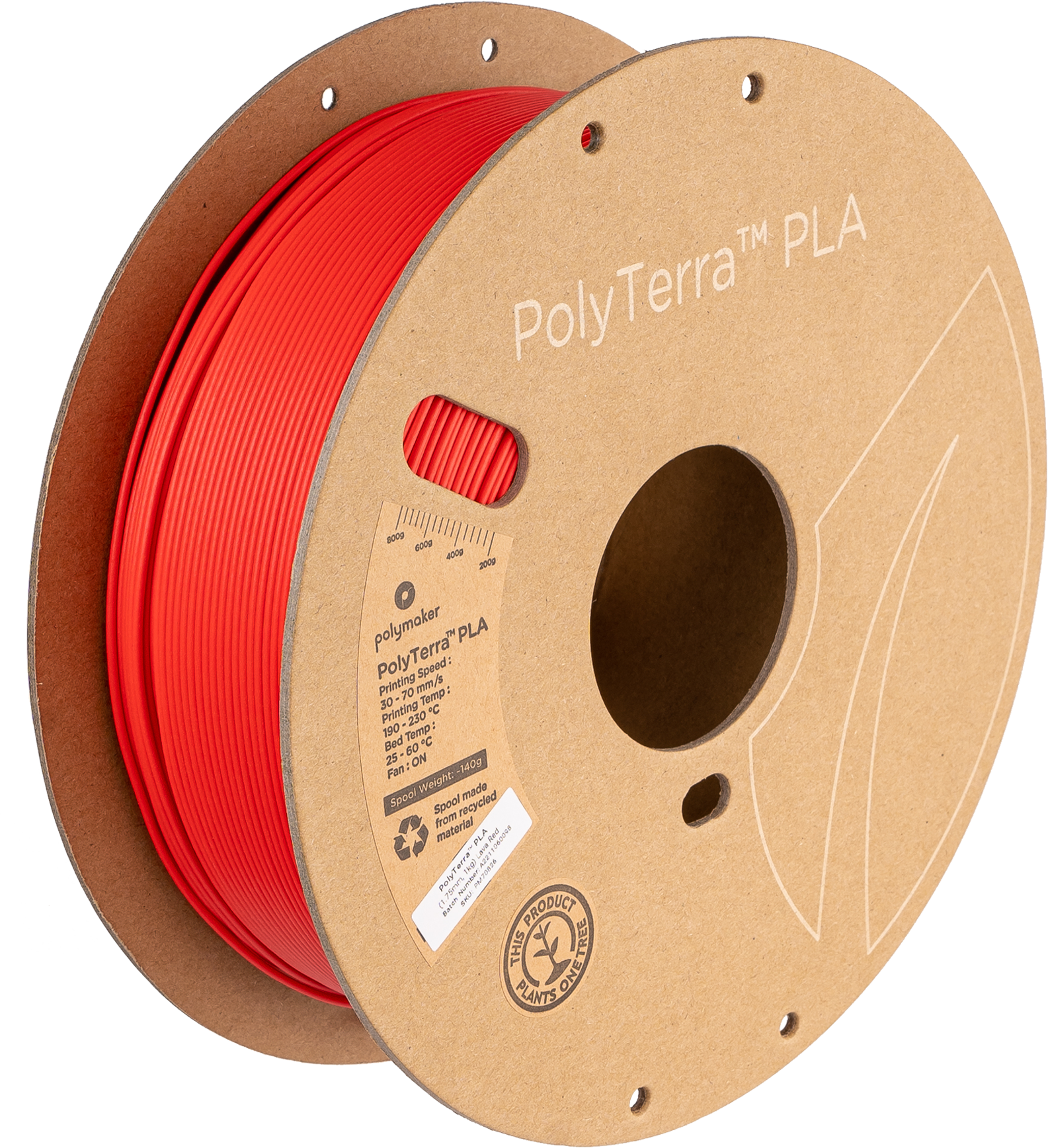 Panchroma™ Matte PLA (Formerly PolyTerra™ PLA)
