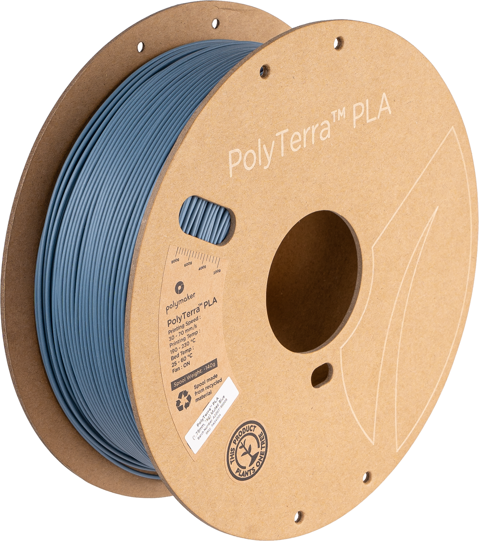 Panchroma™ Matte PLA (Formerly PolyTerra™ PLA)