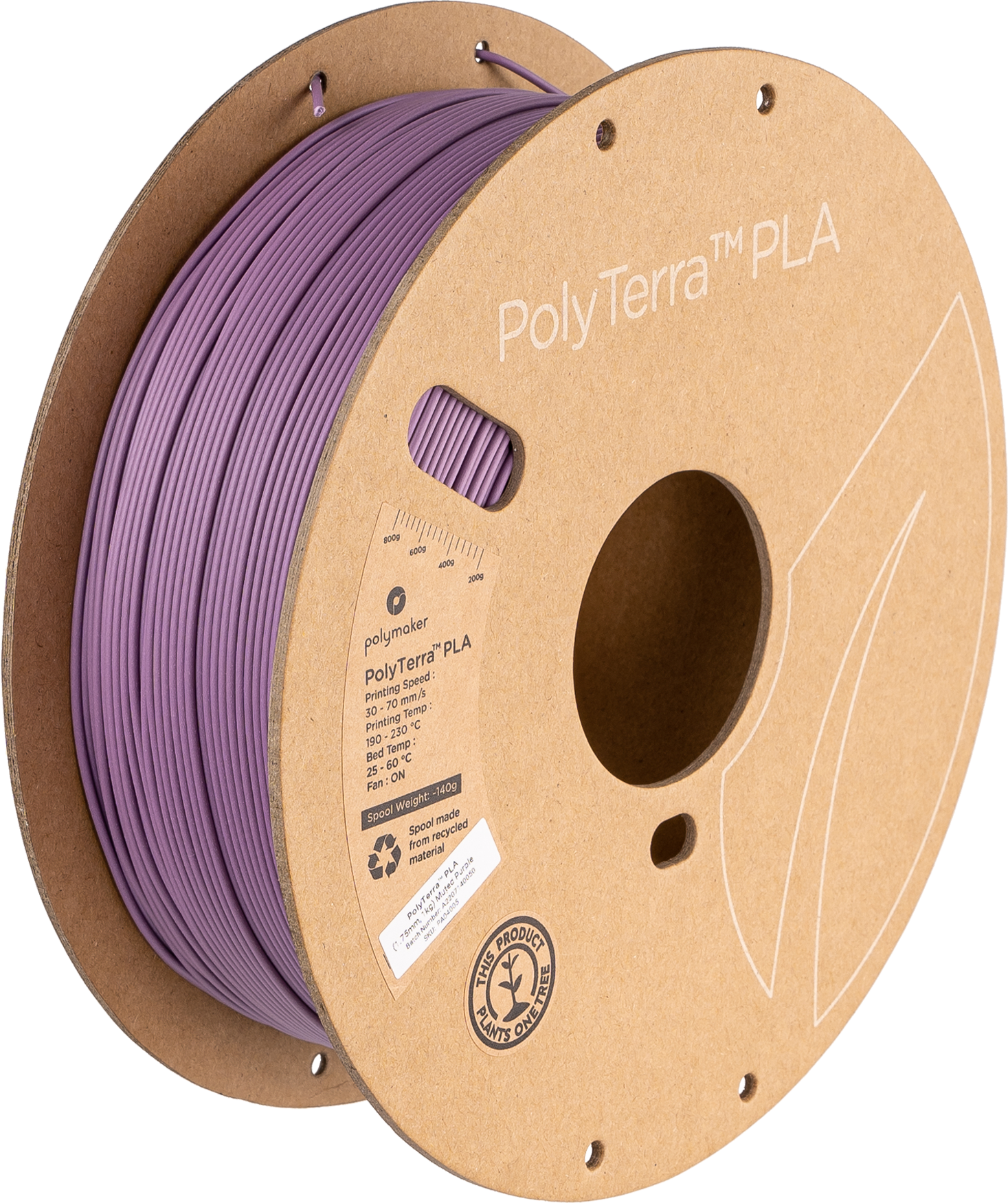 Panchroma™ Matte PLA (Formerly PolyTerra™ PLA)