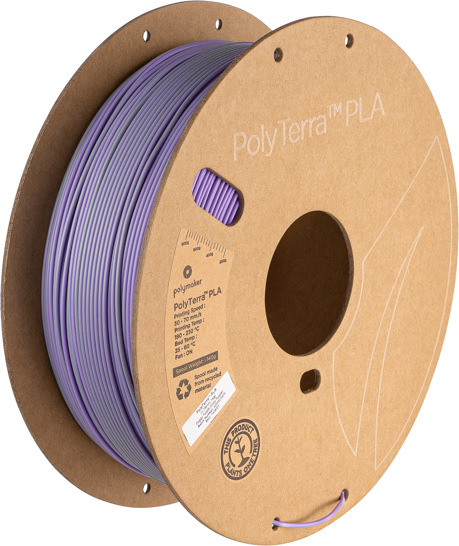 Panchroma™ Dual Matte PLA (Formerly PolyTerra™ Dual)
