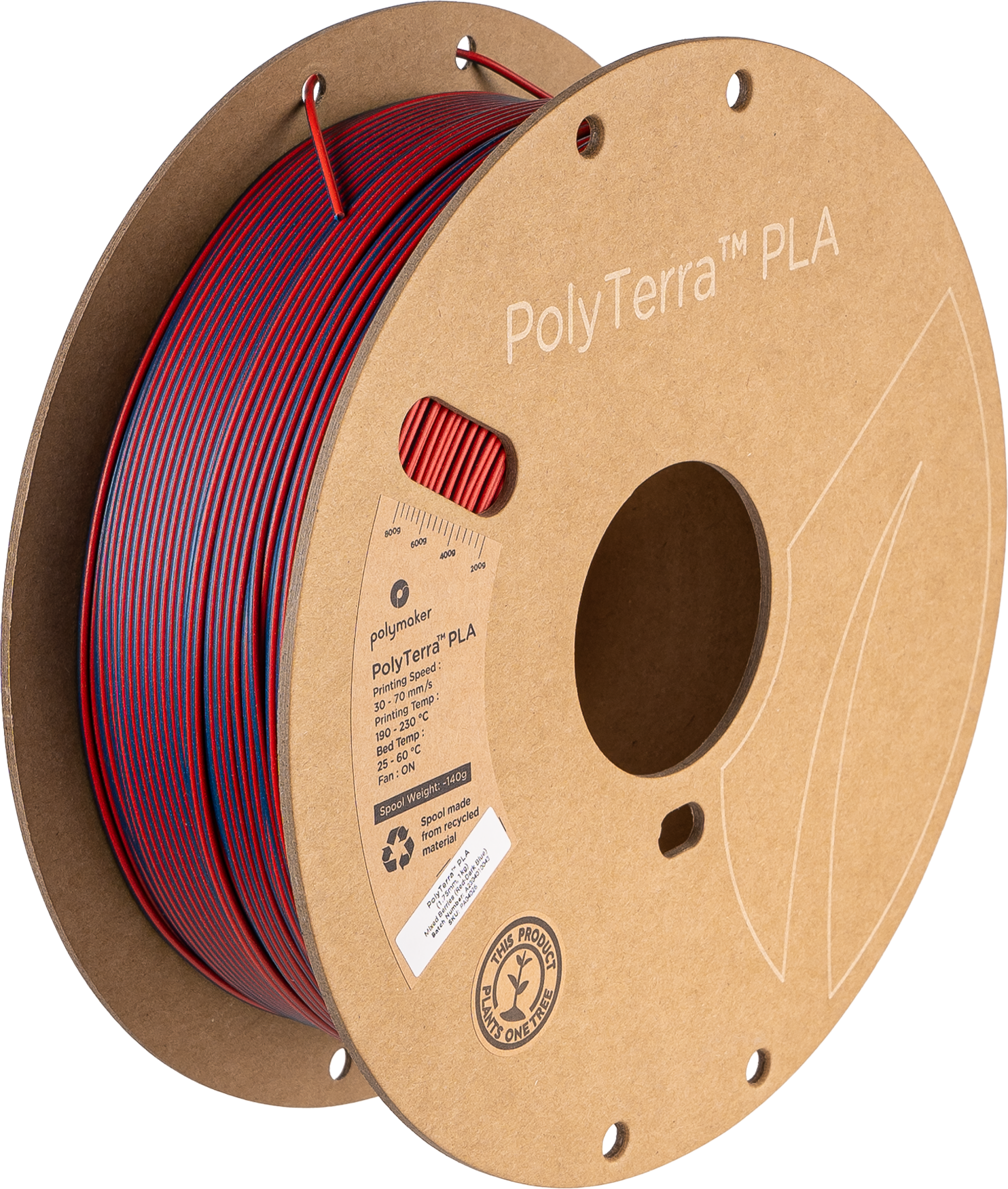 Panchroma™ Dual Matte PLA (Formerly PolyTerra™ Dual)