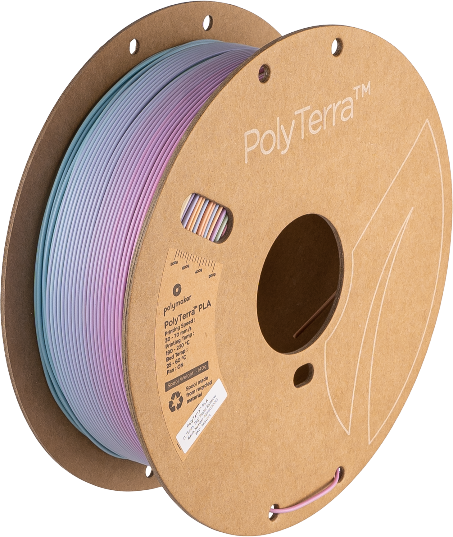 Panchroma™ Gradient Matte PLA (Formerly PolyTerra™ Gradient)