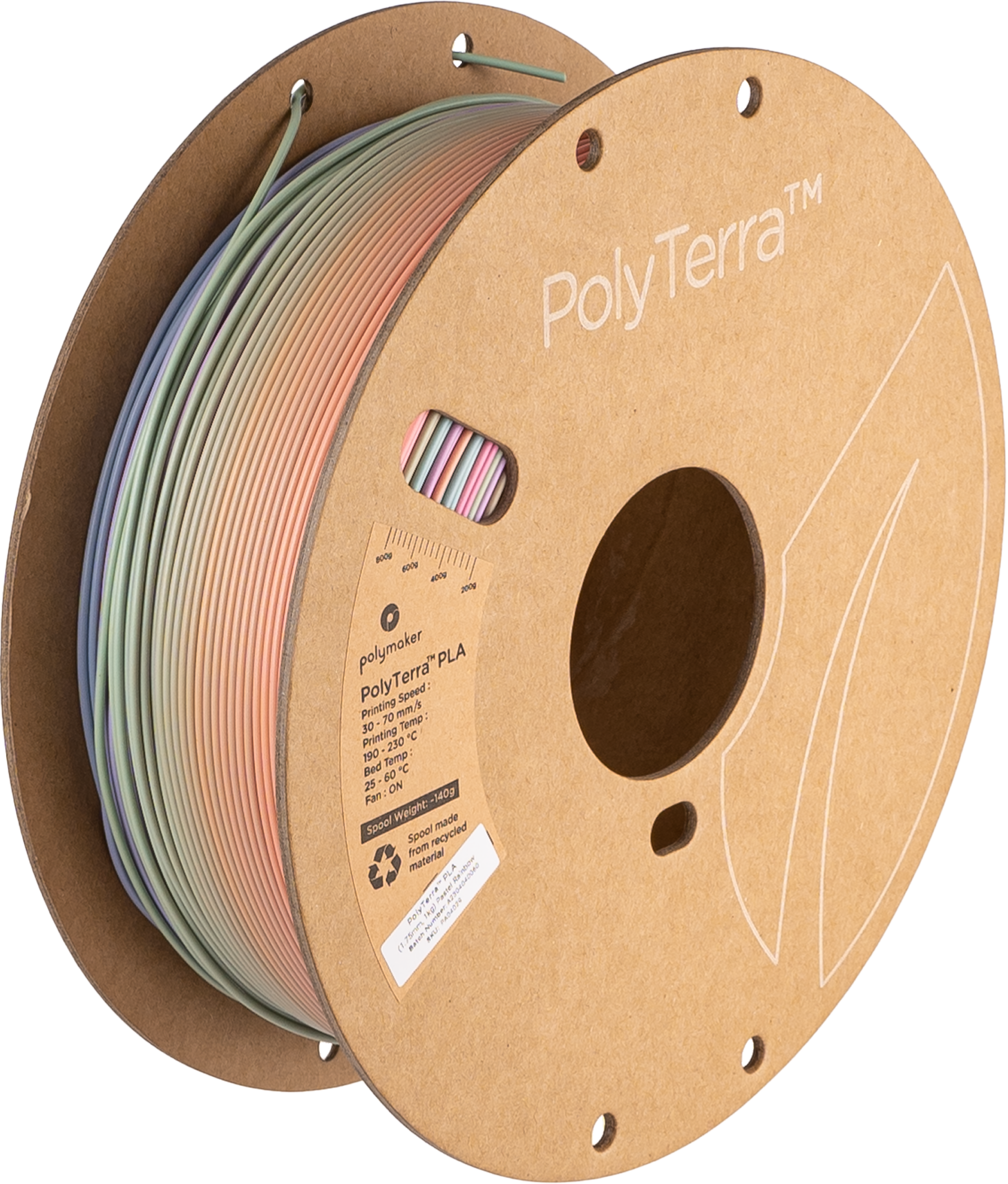 Panchroma™ Gradient Matte PLA (Formerly PolyTerra™ Gradient)