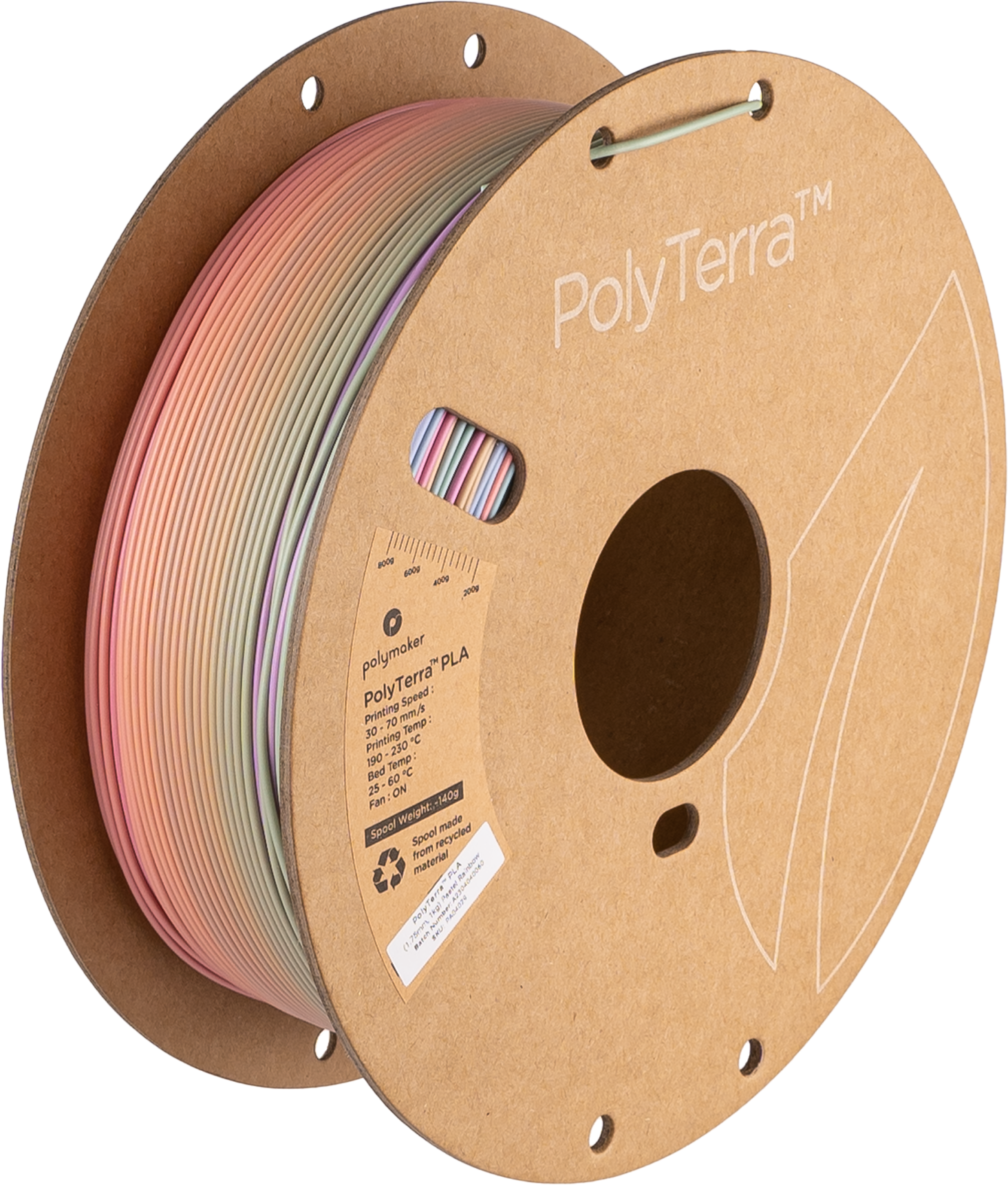 Panchroma™ Gradient Matte PLA (Formerly PolyTerra™ Gradient)
