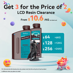 [Get 3 for the Price of 2] LCD Resin Clearance Collection 1KG
