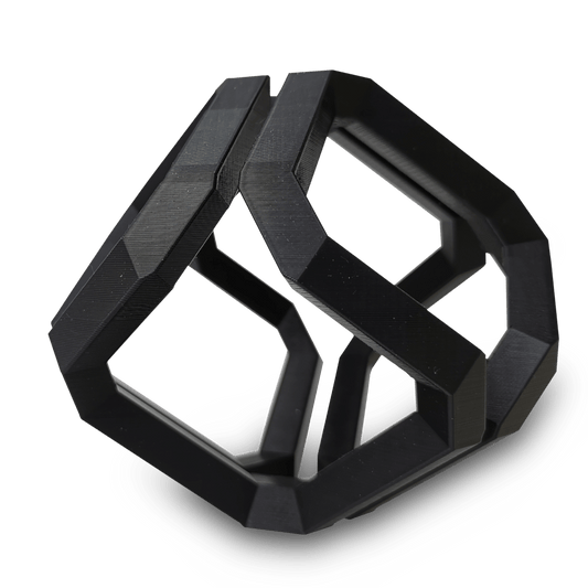 Fiberlogy R PLA Filament - Sample Size 1.75mm, 20-45g (Sample) 100% Recycled PLA, Biodegradable, Easy to Print, Color Anthracite