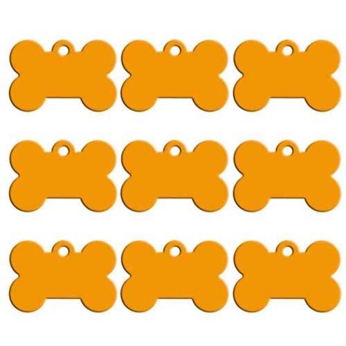 Twotrees 60PCS Bone Double Sides Personalized Dog ID Tags（Buy 2 Get 1 Free）