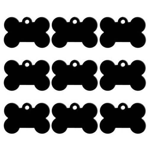Twotrees 60PCS Bone Double Sides Personalized Dog ID Tags（Buy 2 Get 1 Free）