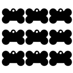 Twotrees 60PCS Bone Double Sides Personalized Dog ID Tags（Buy 2 Get 1 Free）