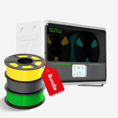 SUNLU FilaDryer S4, Temperature Balance and High Efficiency, the First Dryer for 4 Spools Capacity