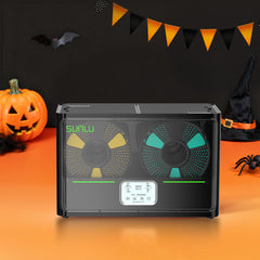 SUNLU FilaDryer S4, Temperature Balance and High Efficiency, the First Dryer for 4 Spools Capacity