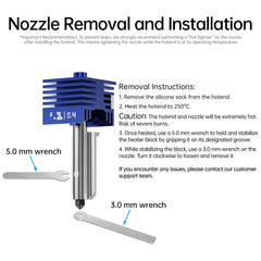 BIQU Panda Juicer Hotend  Standard Flow with 0.4mm Hardened Steel Nozzle for Bambu Lab A1/A1 mini