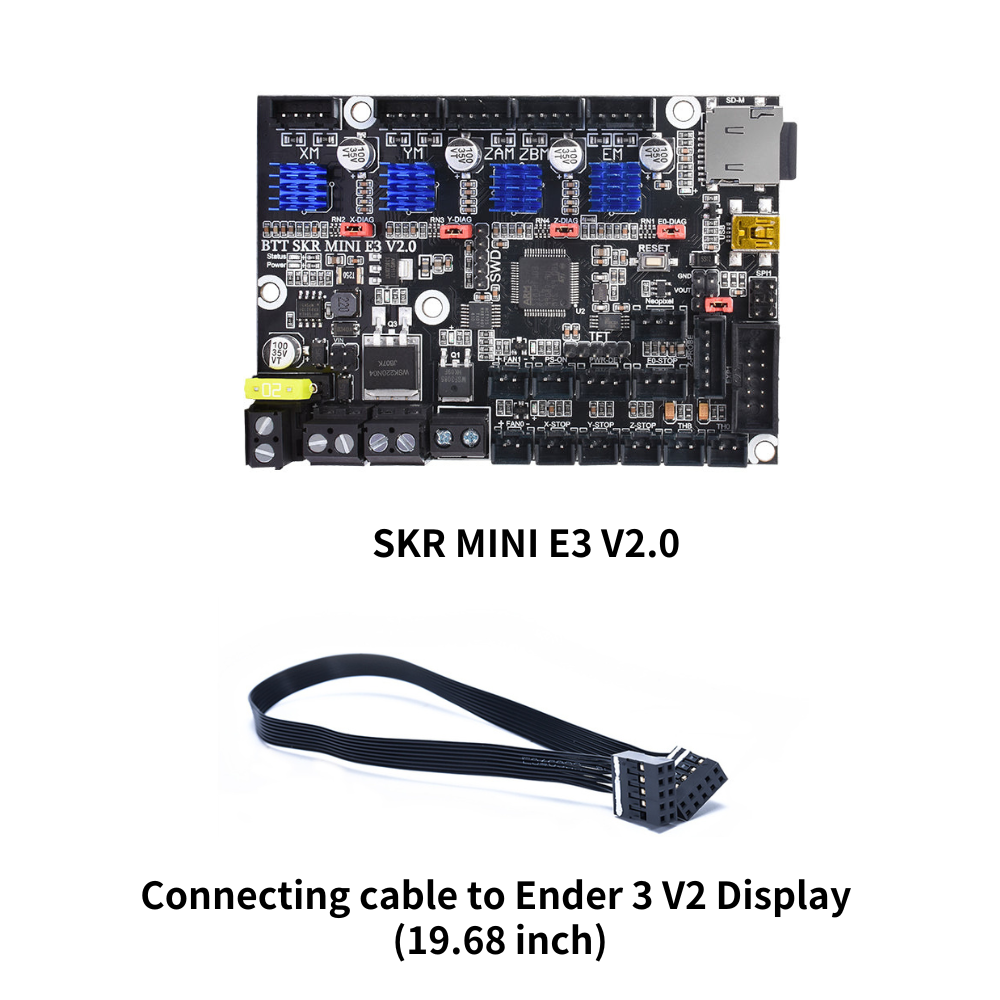 BIGTREETECH SKR MINI E3 V2.0 32 Bit Control Board Integrated TMC2209 UART For Ender 3