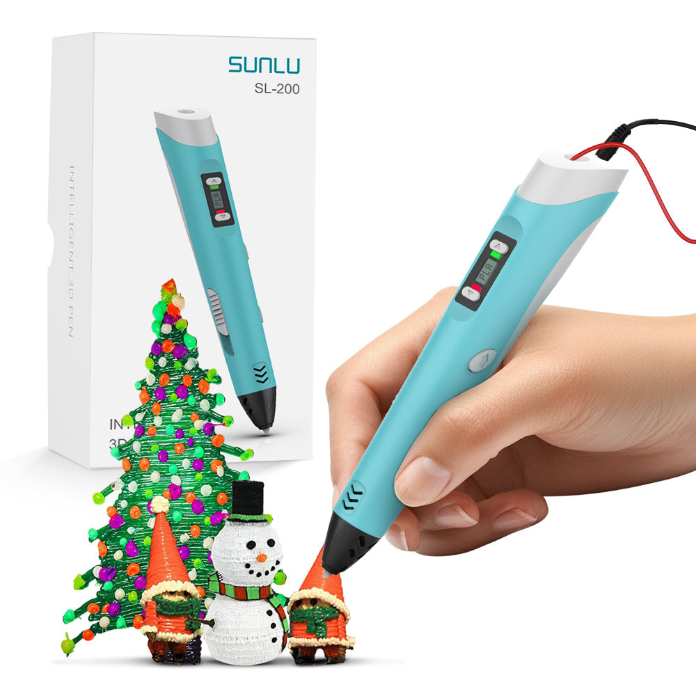 SUNLU 3D Pen 3D Printing Pen SL-200, Perfect Gift for Creative Kids, Suitable for Children Aged 5 and Above