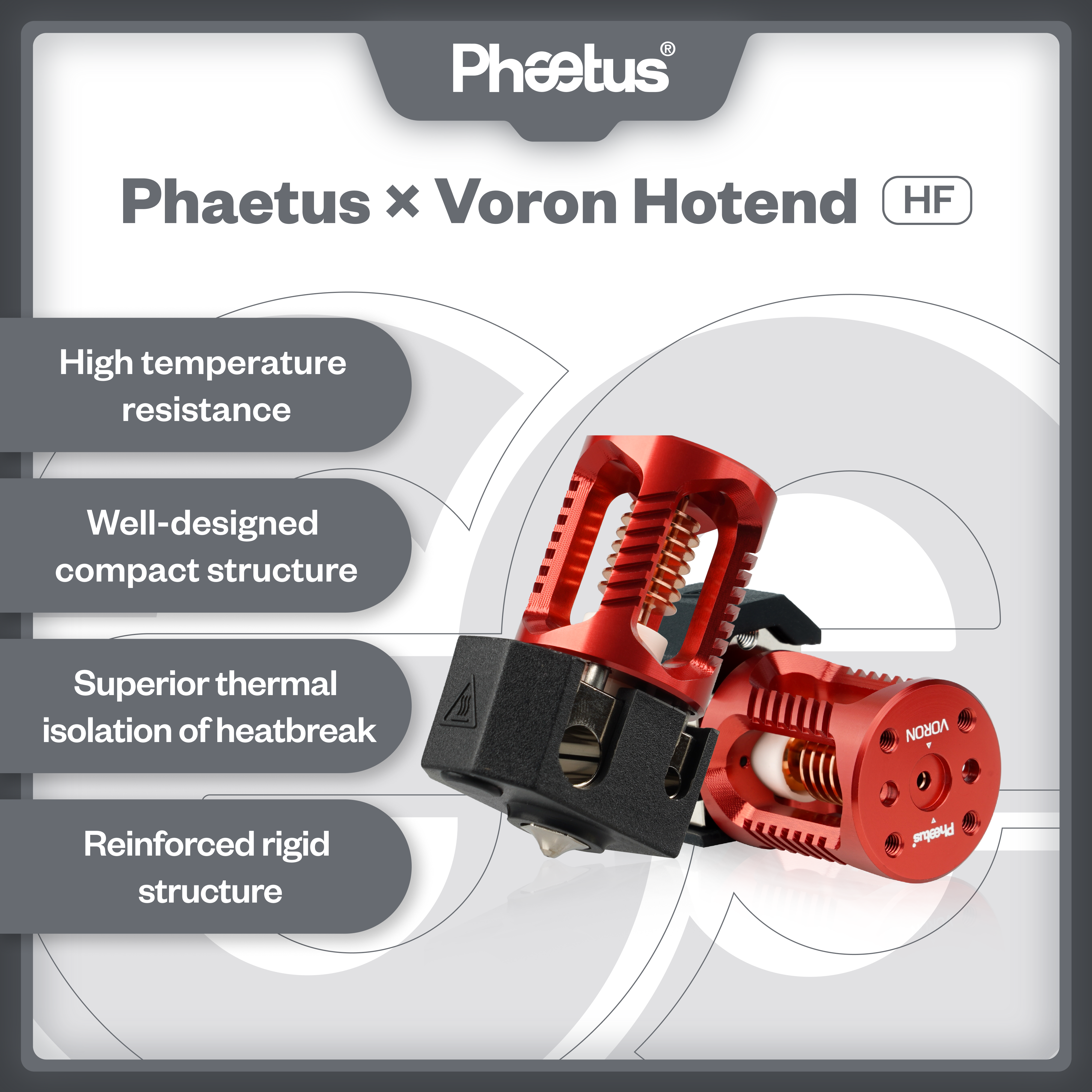 PHAETUS X VORON HOTEND ST