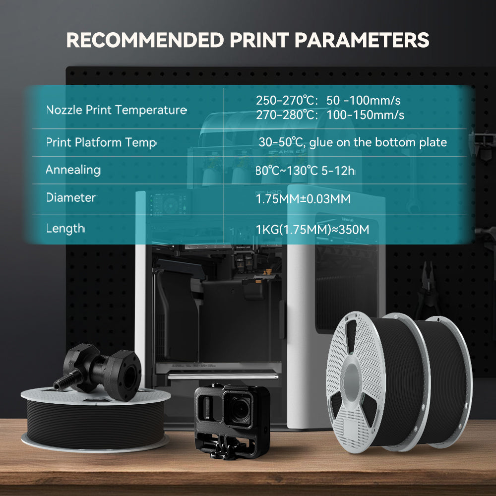Easy Nylon(E-PA) 3D Printer Filament 1KG