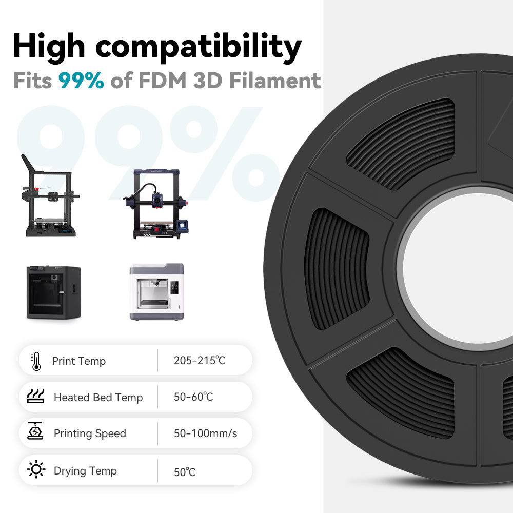 PLA+(PLA Plus) 3KG Large Spool 3D Printer Filament 3KG