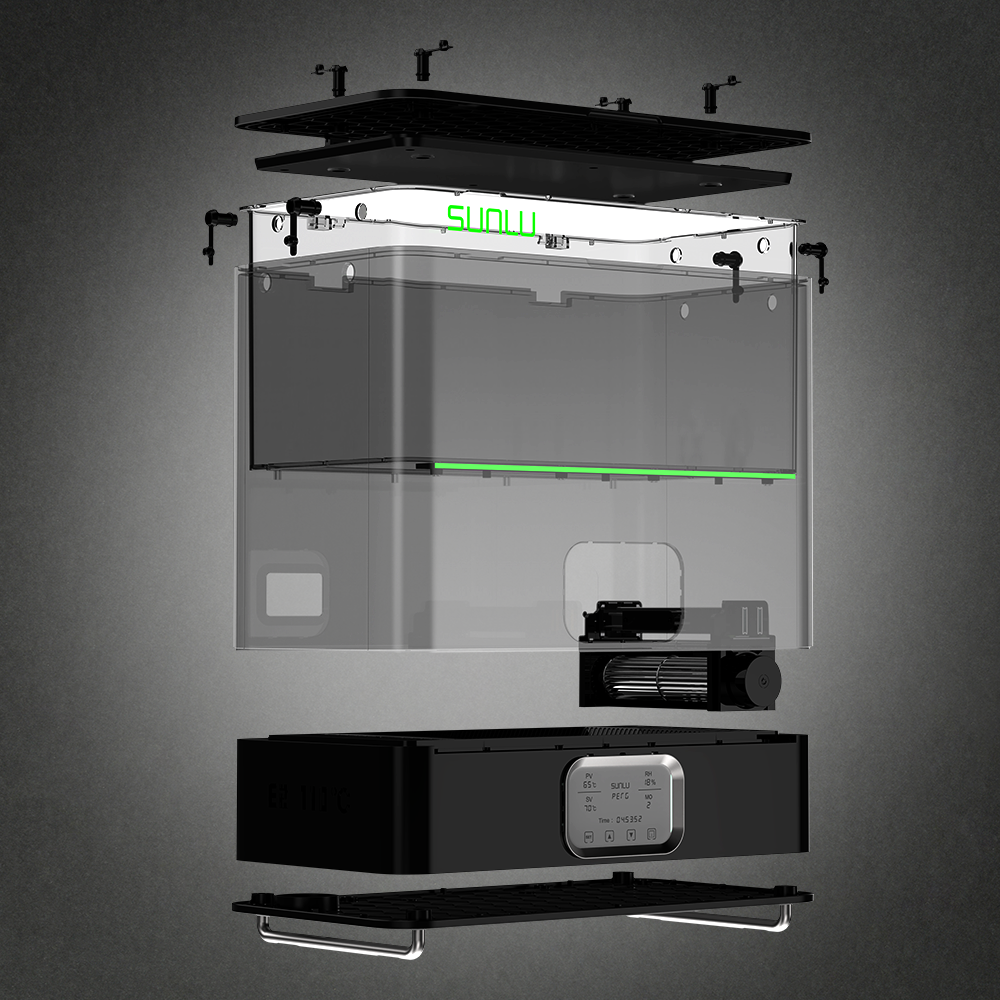 SUNLU FilaDryer E2, Up to 110℃, Professional Drying and Annealing, Born for Engineering 3D Printing Filaments