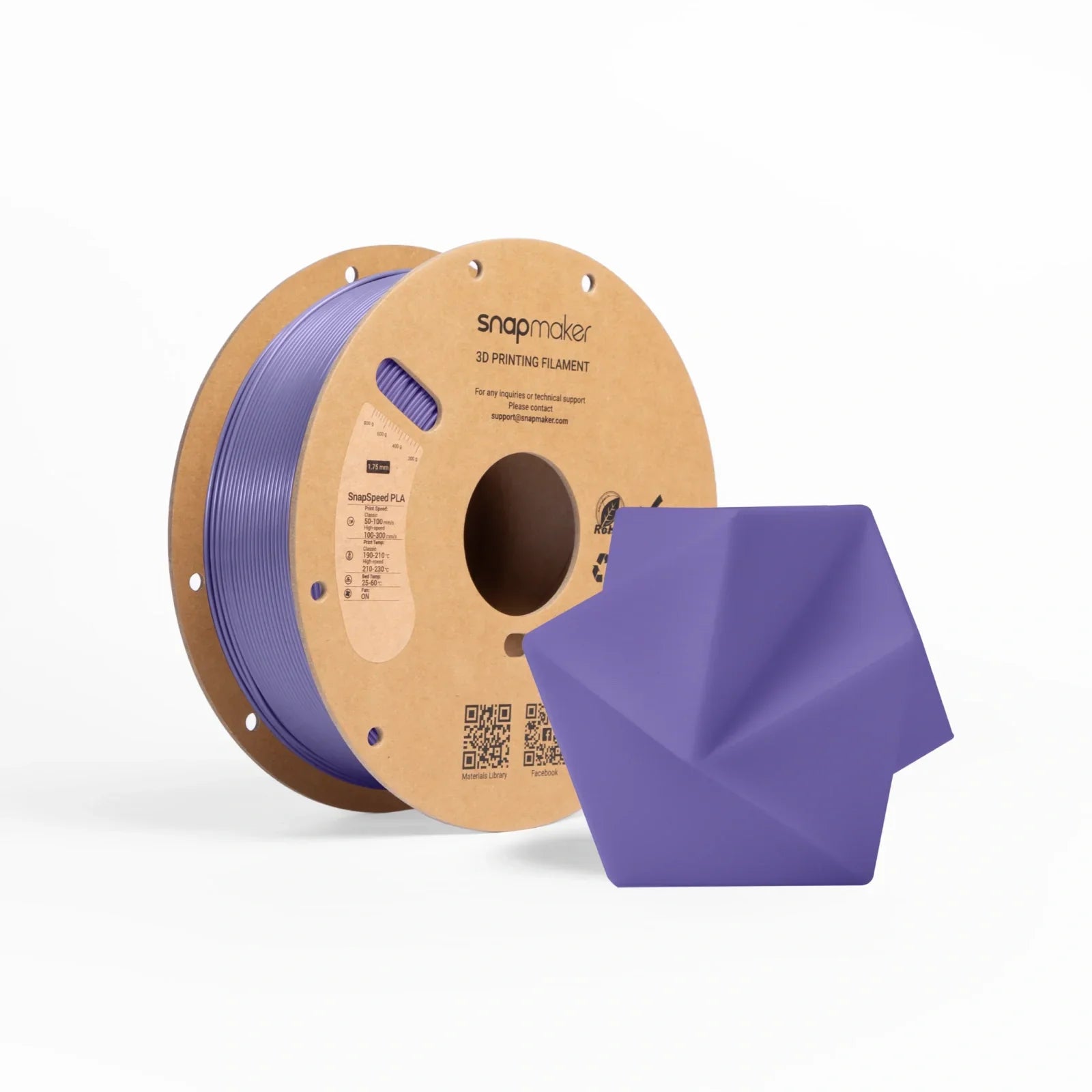 SnapSpeed PLA Filament (1kg)
