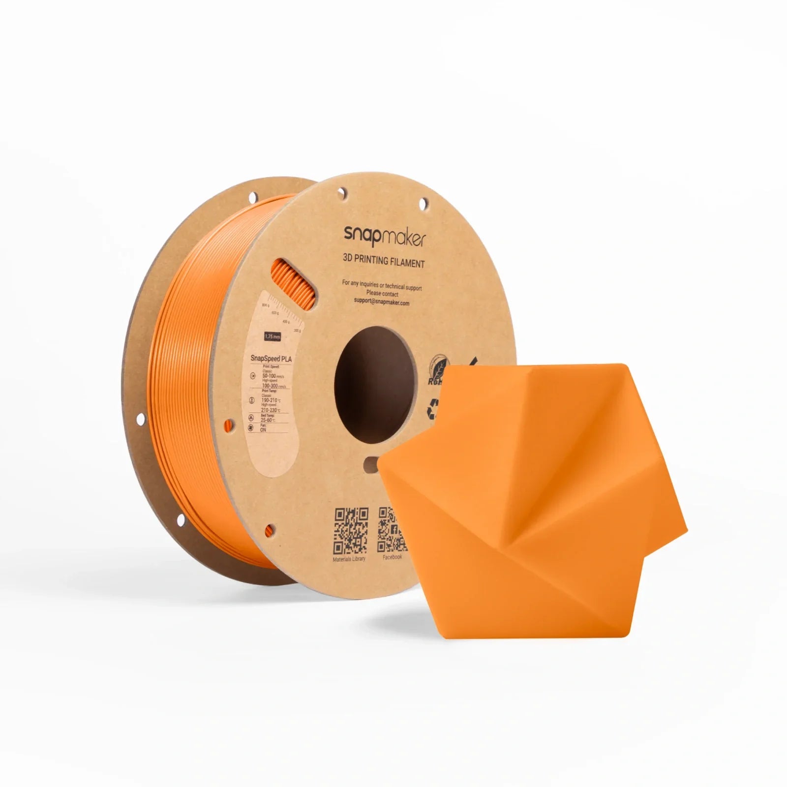 SnapSpeed PLA Filament (1kg)