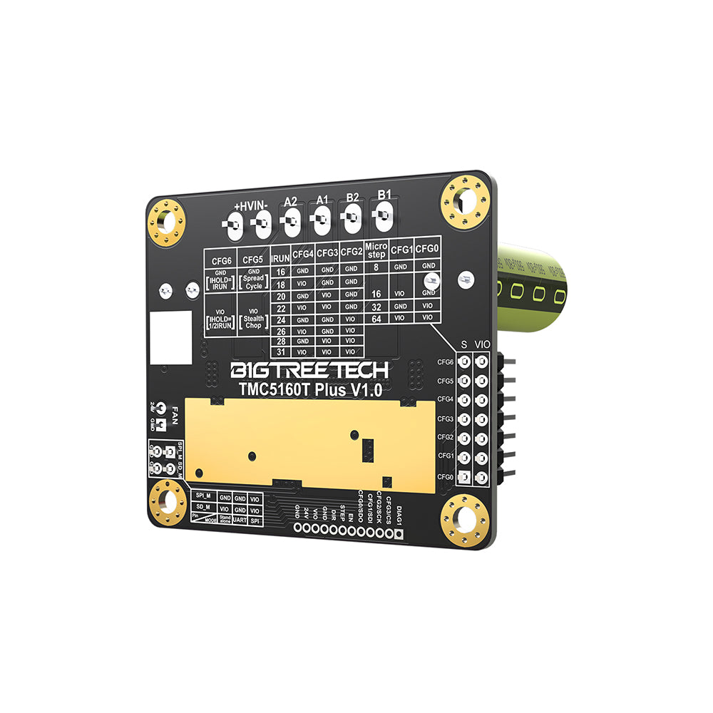 BIGTREETECH TMC5160T/TMC5160T Plus Stepper Motor Driver SPI Mode