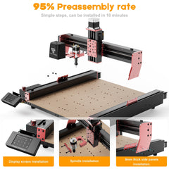 Twotrees TTC450 PRO CNC Router Machine（EU US Direct Ship, VAT Included）