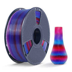 [MOQ: 3KG] PLA, SILK, PETG Rainbow Filament 3D Printer Filament 1KG