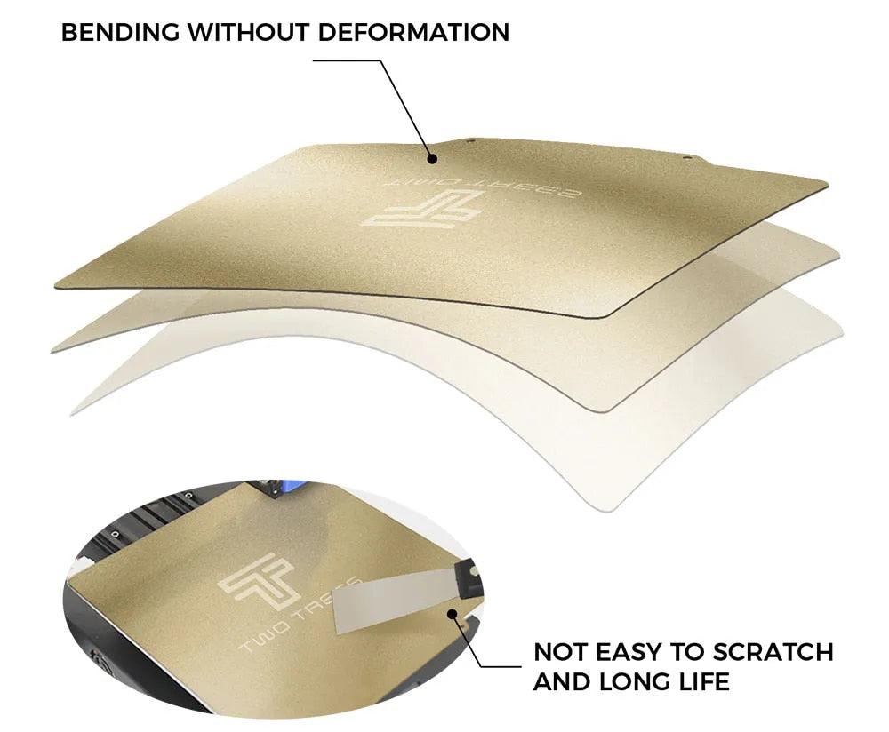 Twotrees Double Side PEI Spring Steel Sheet PEI Magnetic Build Plate