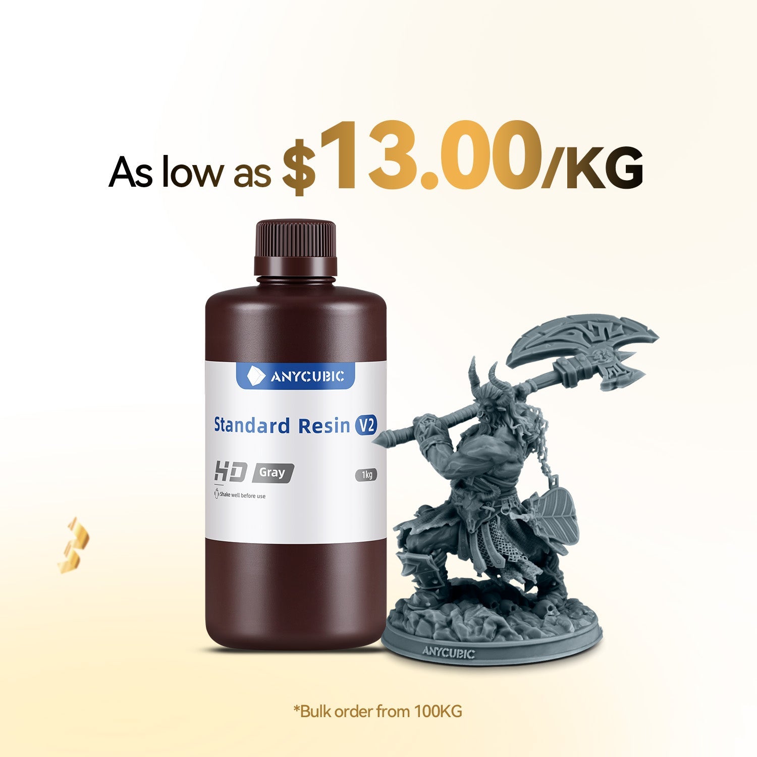 Standard Resin V2 - 10-100kg Deals