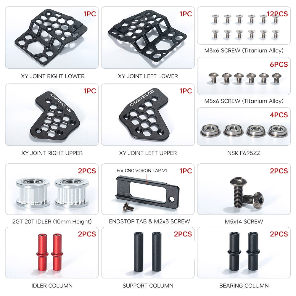 Voron CNC XY Joint LWE kit