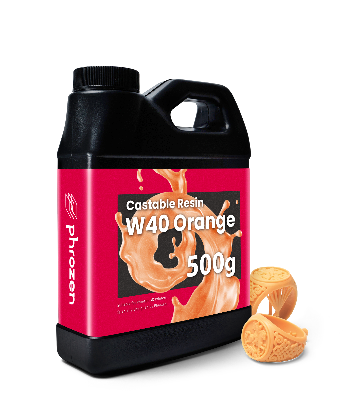 Phrozen Jewelry Castable W40 Resin Orange