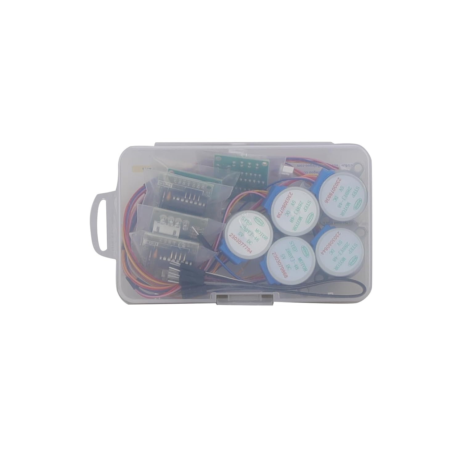 ELEGOO 5 Sets 28BYJ-48 ULN2003 5V Stepper Motor + ULN2003 Driver Board Compatible with Arduino