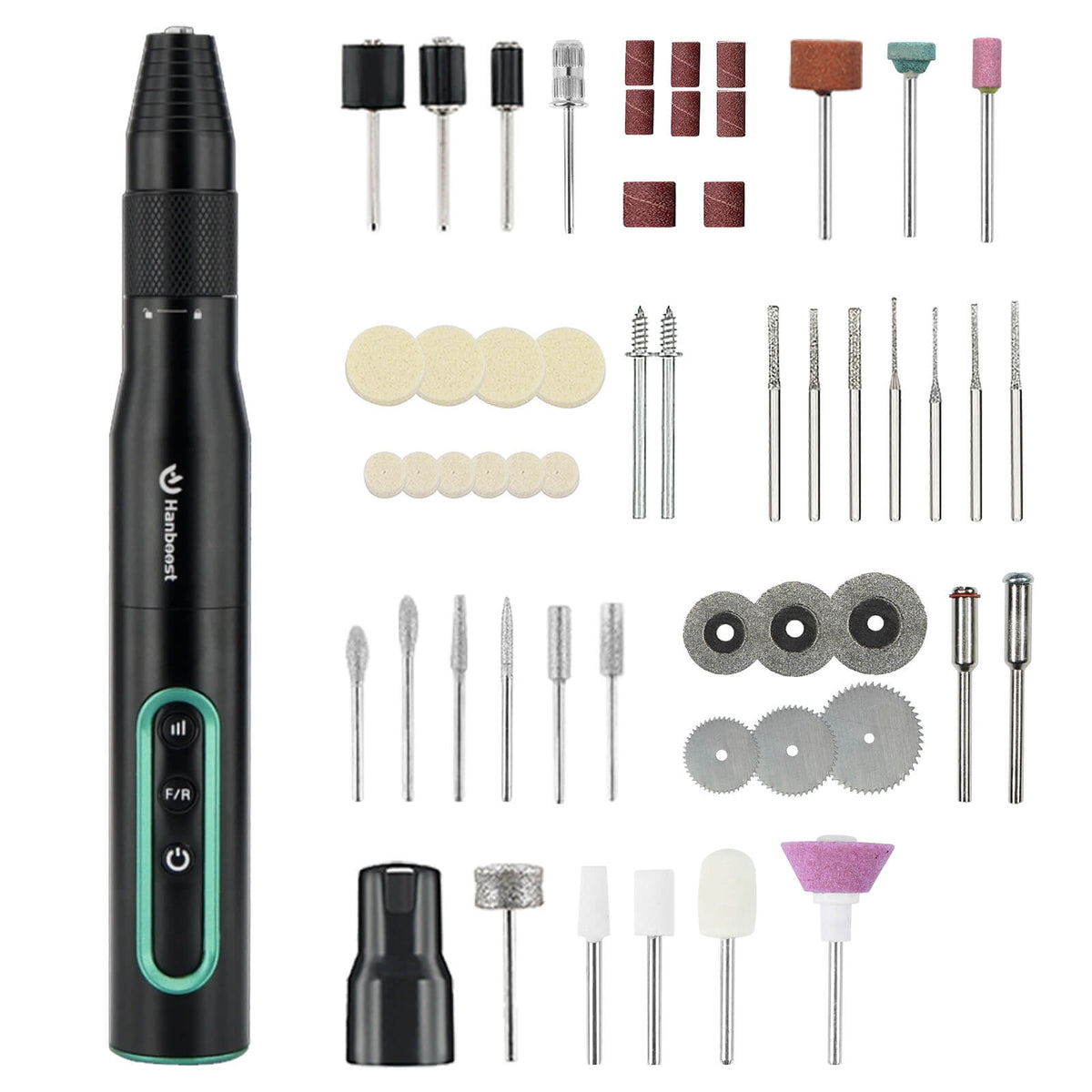 Hanboost S2 Electric Cordless Rotary Tool Kits for DIY Maker & Craftsmen