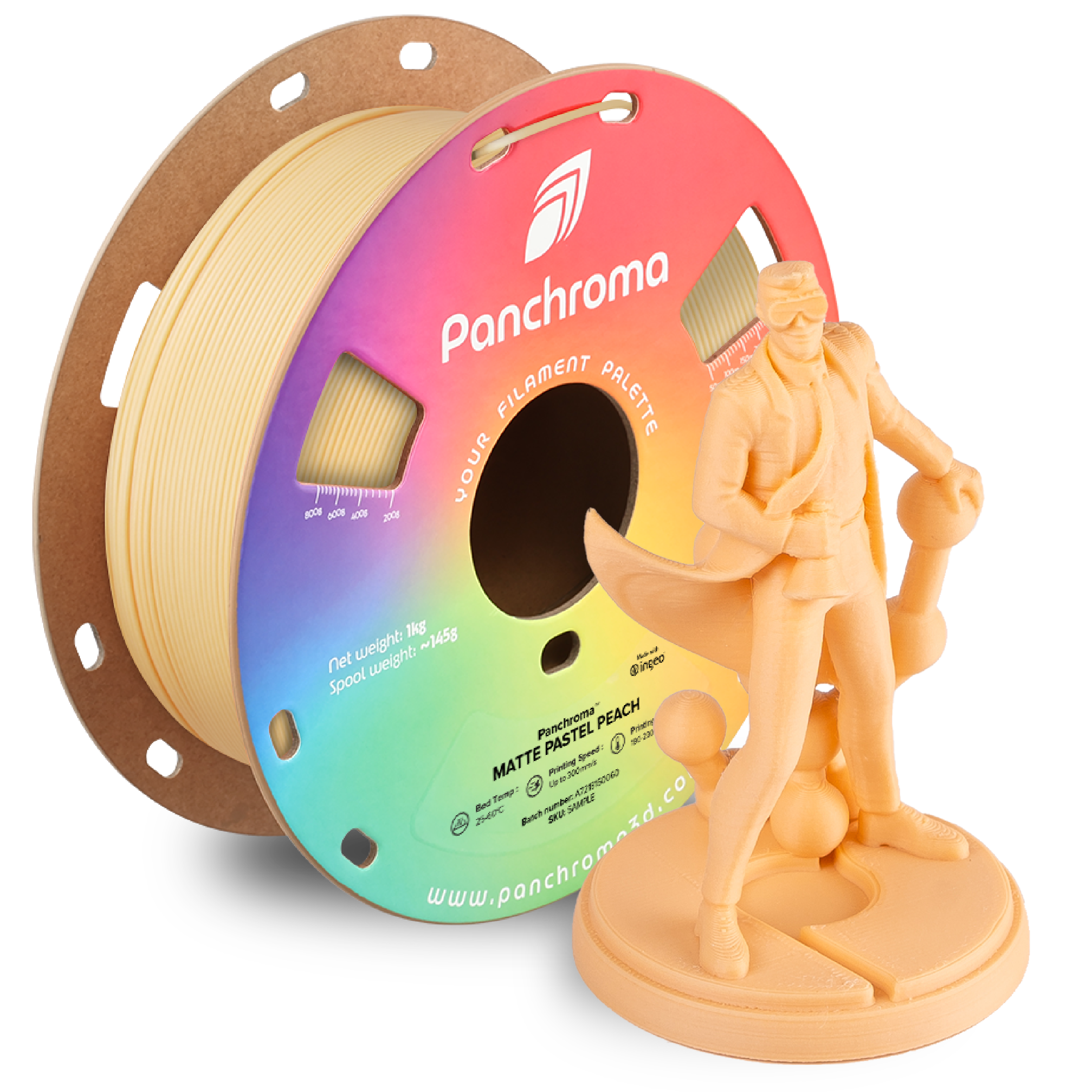 Panchroma™ Matte PLA (Formerly PolyTerra™ PLA)