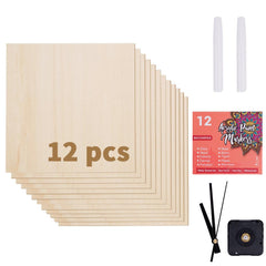 Twotrees Creative Engraving And Cutting Clock Diy Material